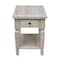 International Concepts Rectangle Vista End Table, 18 W, 24 L, 24 in H, Wood, Unfinished OT-15E - alternate 8